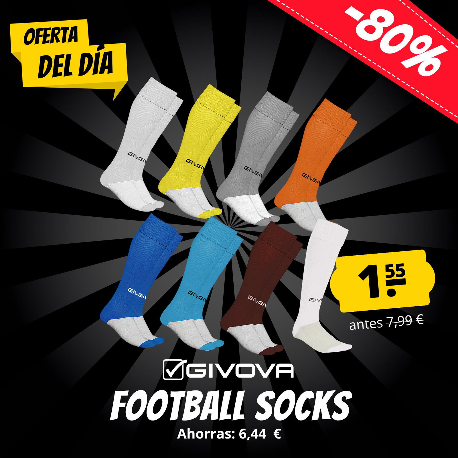 givova football socks