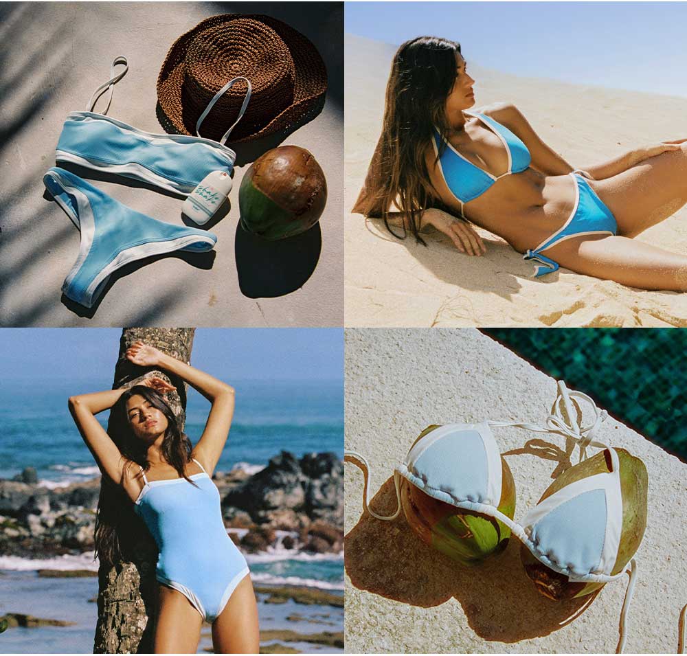 New blue swim styles - shop now