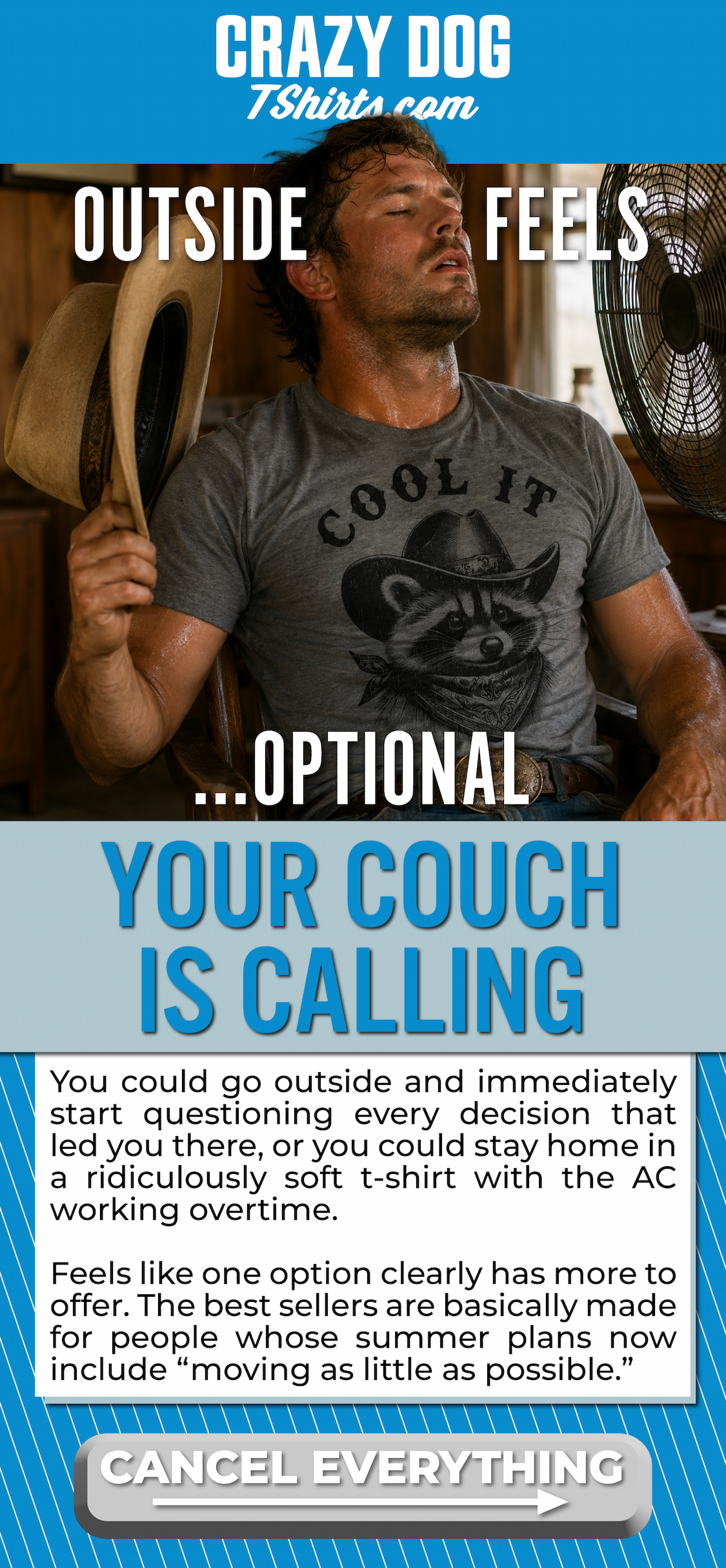 Outside Feels Optional
