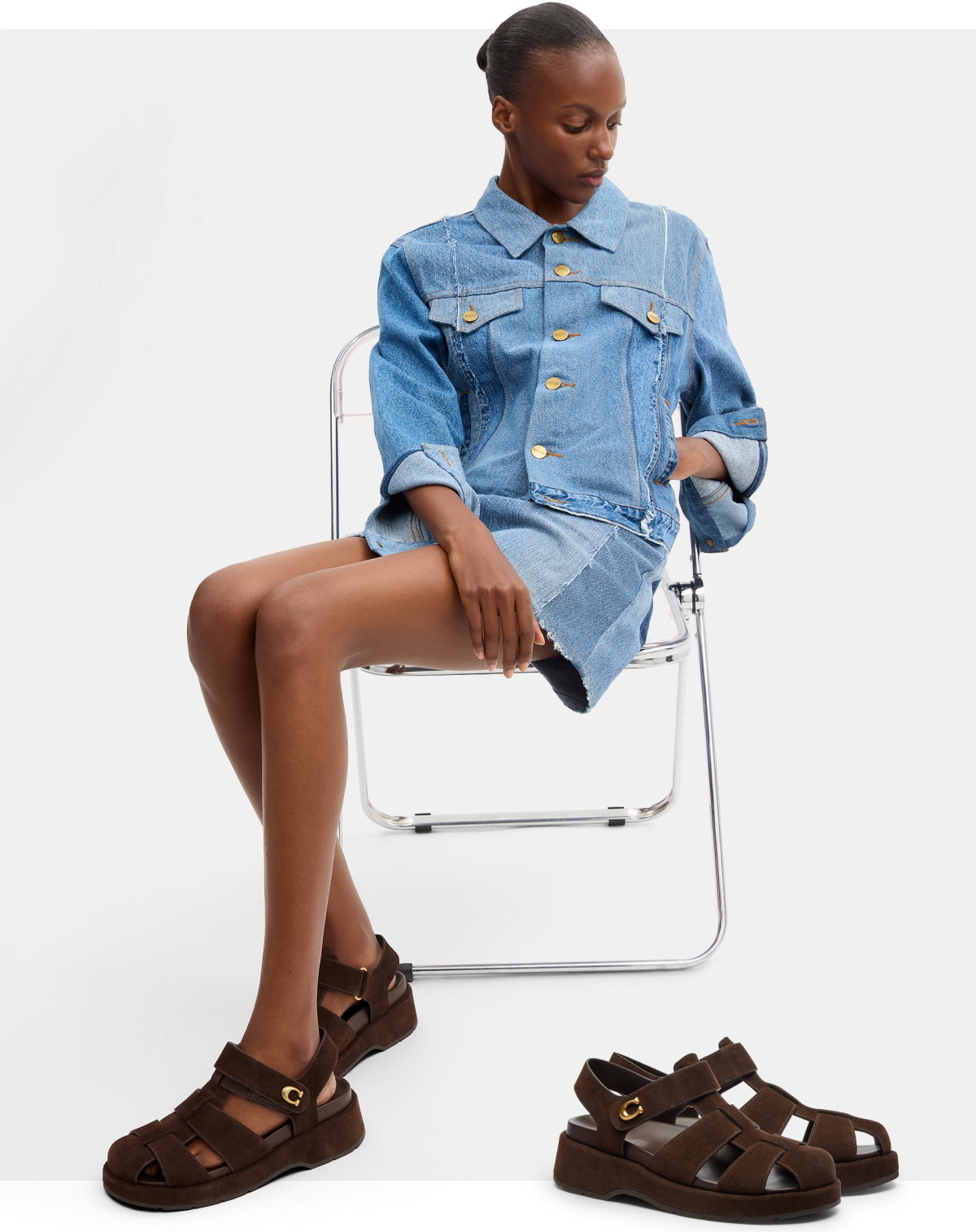 Stay cool in day-to-night flats.