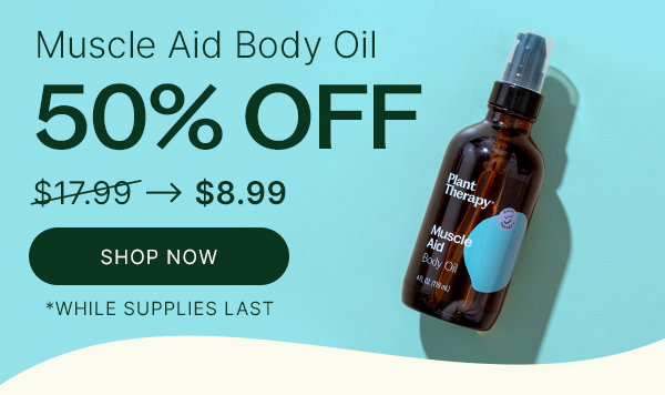 50% Off Muscle Aid Body Oil