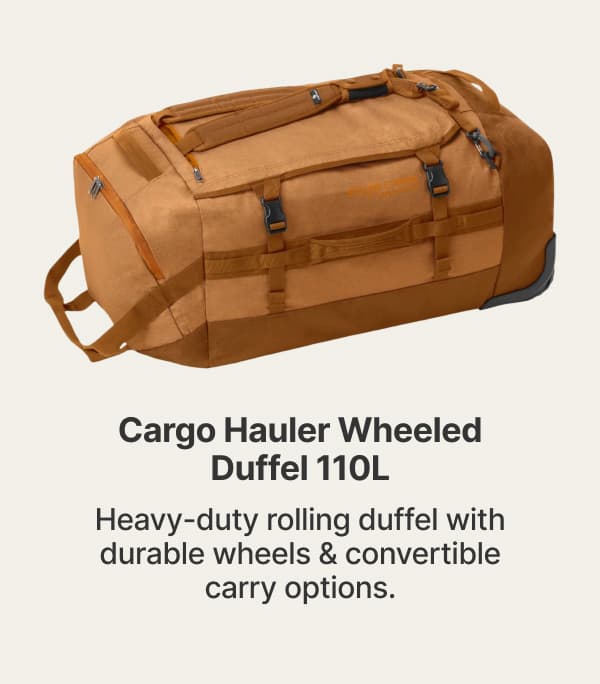 Cargo Hauler Wheeled Duffel 110L