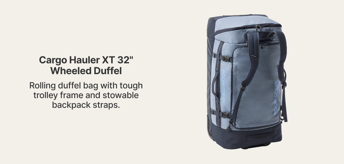 Cargo Hauler XT 32" Wheeled Duffel