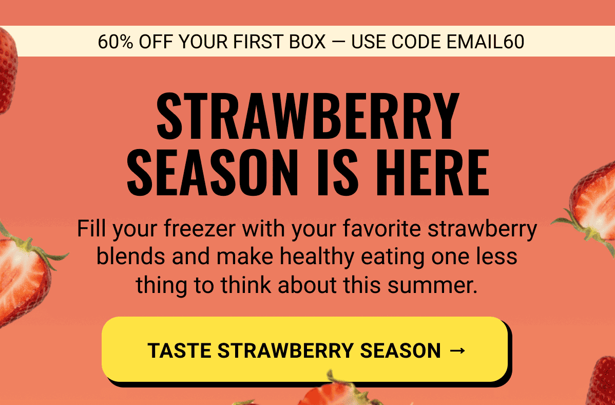 Strawberry season is here