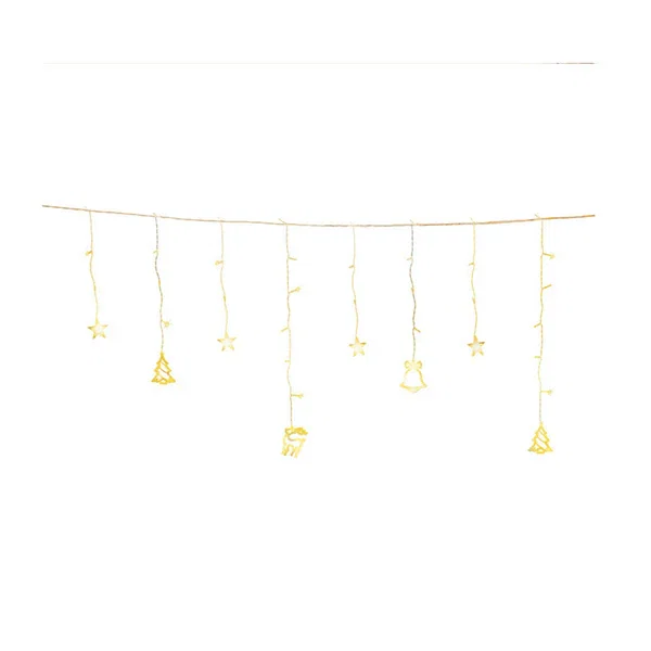 138 Led 3M Christmas Lights Icicle Light Warm White