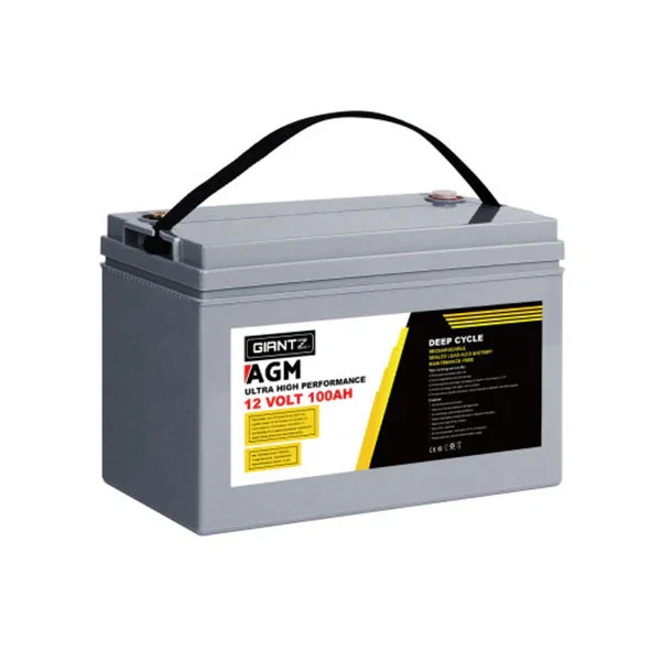 100Ah Deep Cycle Battery 12V Agm Marine Sealed Power Portable Box