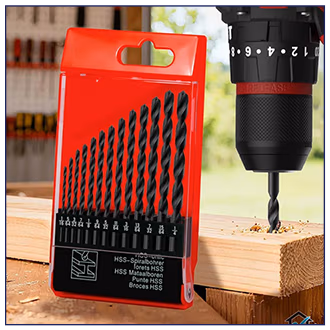 13-Pc. Drill Bit Set by LivingSURE™