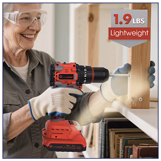 Cordless Drill by LivingSURE™