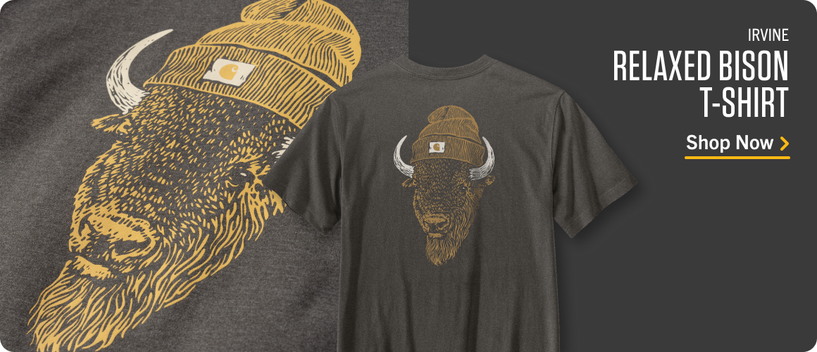 Shop Irvine Relaxed Bison T-Shirt