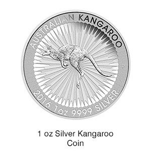 1 oz Silver Kangaroo Coin