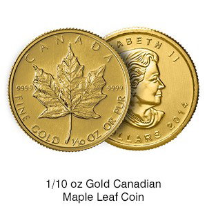 1/10 oz Gold Maple Coin