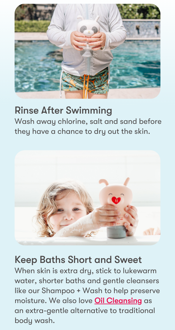 Oil cleansing bath tutorial