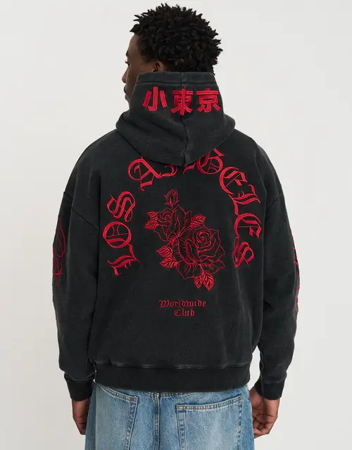Los Angeles Rose Oversized Hoodie