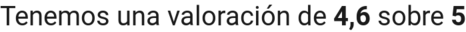 Trustpilot rating