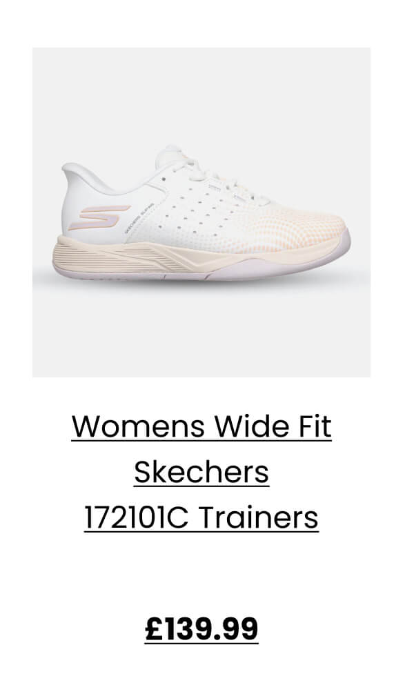 Womens Wide Fit Skechers 172101C Trainers  £139.99