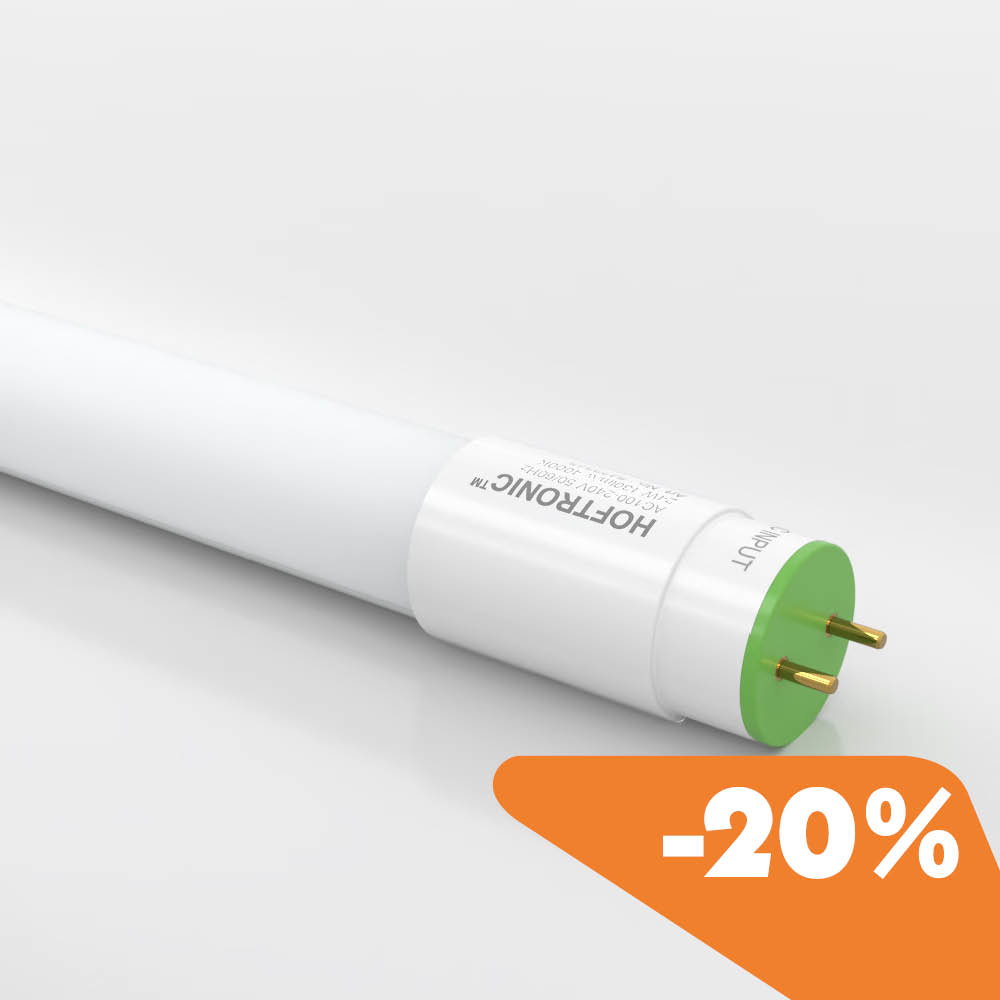 LED Tube 150 cm - T8 (G13) - 24 Watts - 3840 lumens - 160lm/W - High lumens - replaces 128 Watts (128W/840) - 4000K - flicker-free