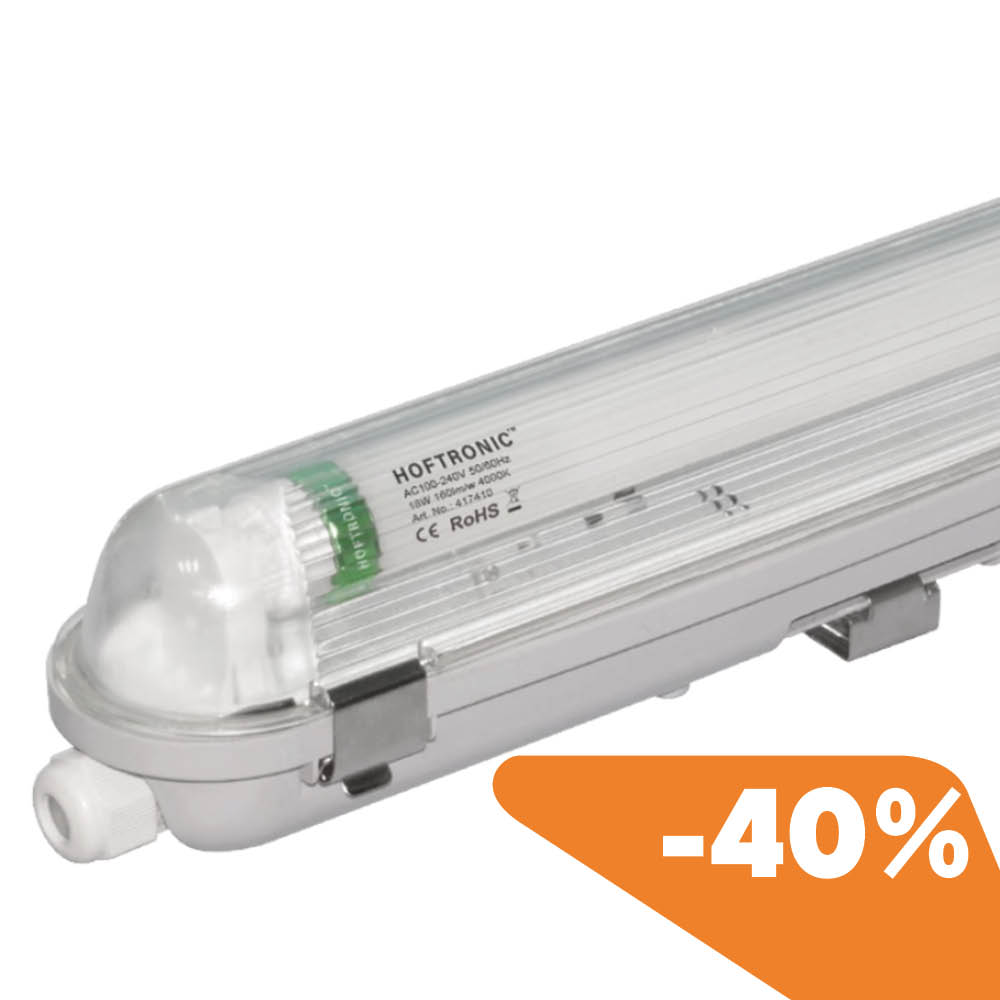 LED fluorescent light 150cm - T8 (G13) - 30 Watts 4800 lumens (160lm/w) - 4000K neutral white (840)