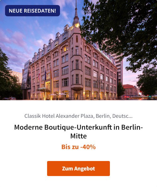 Moderne Boutique-Unterkunft in Berlin-Mitte