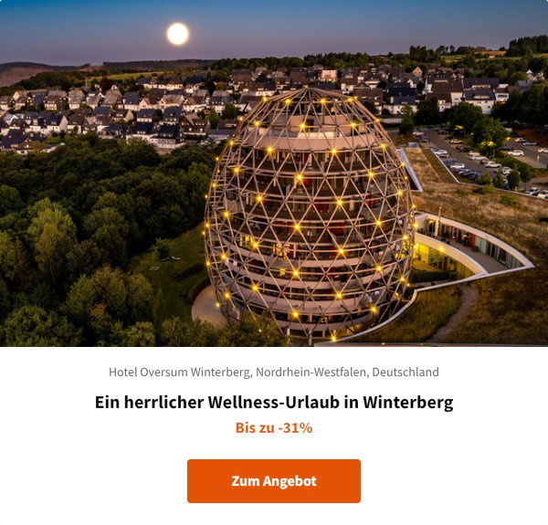 Ein herrlicher Wellness-Urlaub in Winterberg