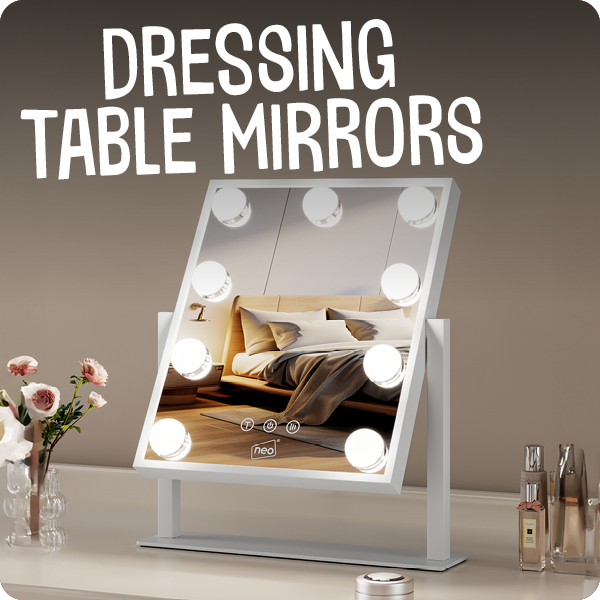 Dressing table mirrors