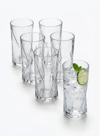 480ml Cassiopea Highball Glasses - Pack of Four