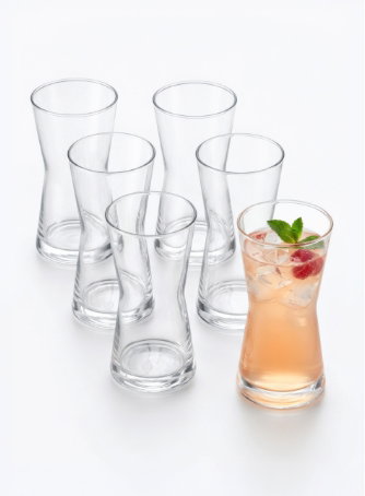 350ml Derin Highball Glasses - Pack of Six