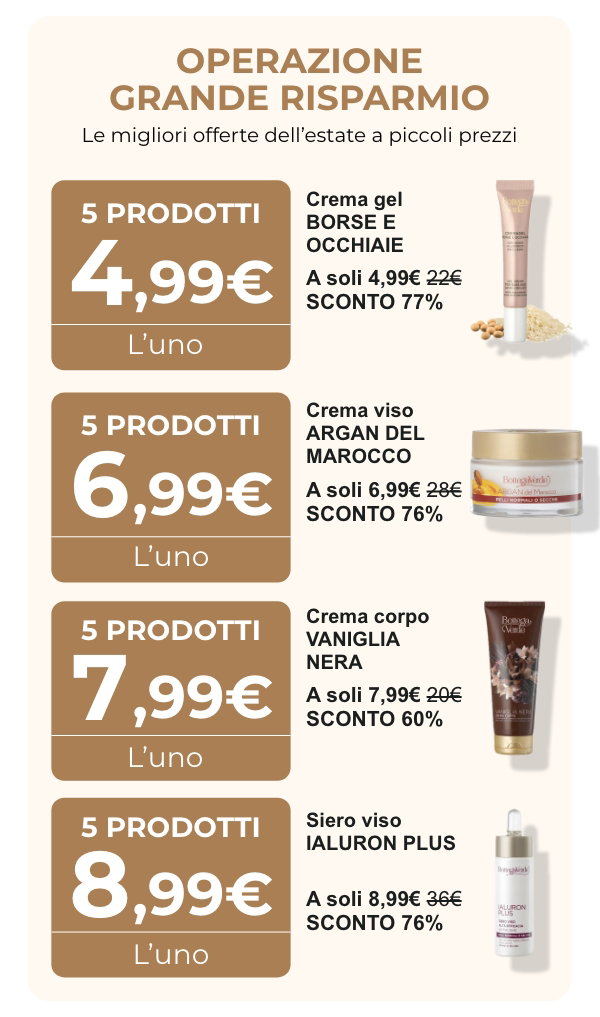 Operazione grande risparmio