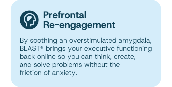 Prefrontal Re-engagement