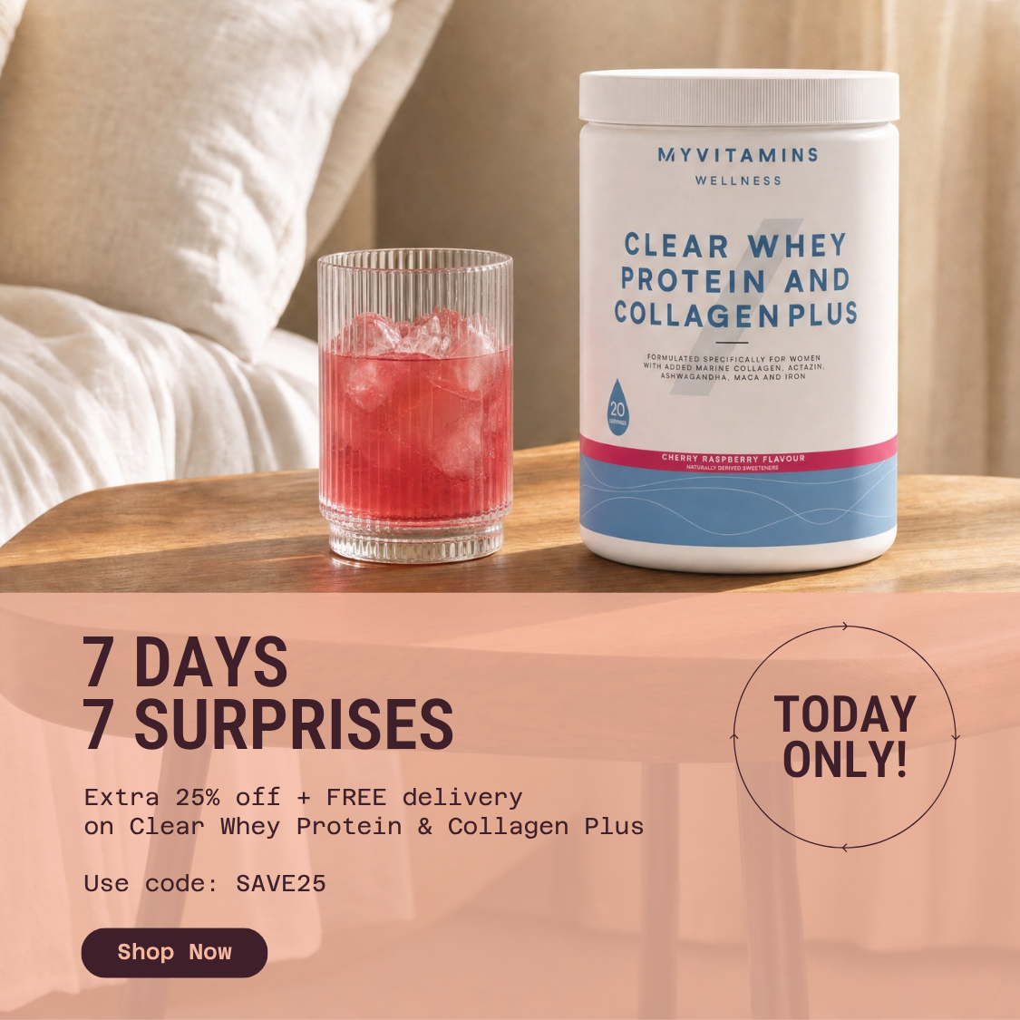 CWC extra 25% off + free delivery