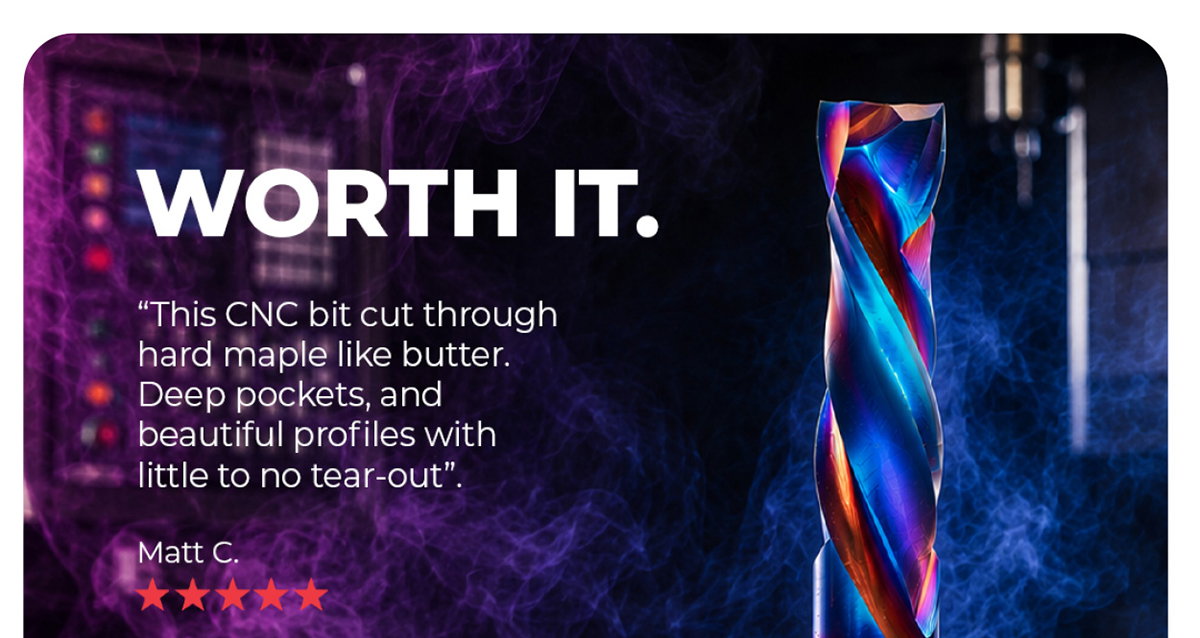 Cut without tearouts