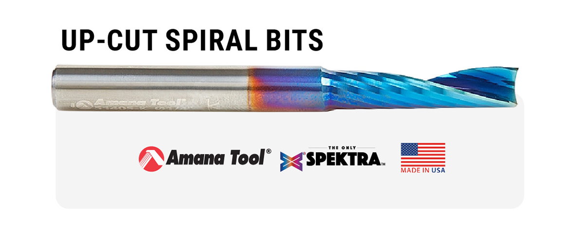 Upcut Spiral Bits