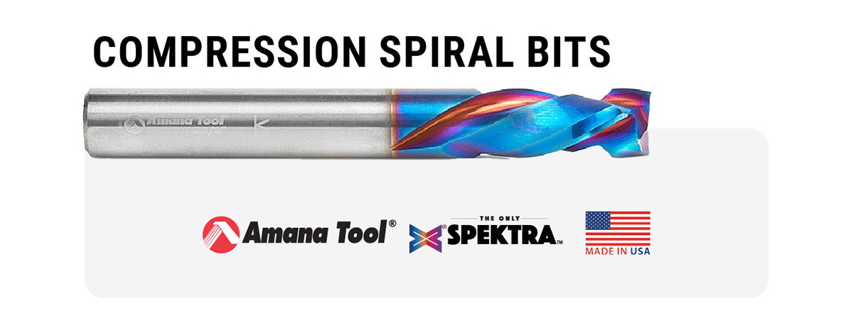 Compression Spiral Bits