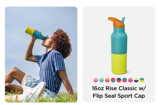 16oz Rise Classic with Flip Seal Sport Cap