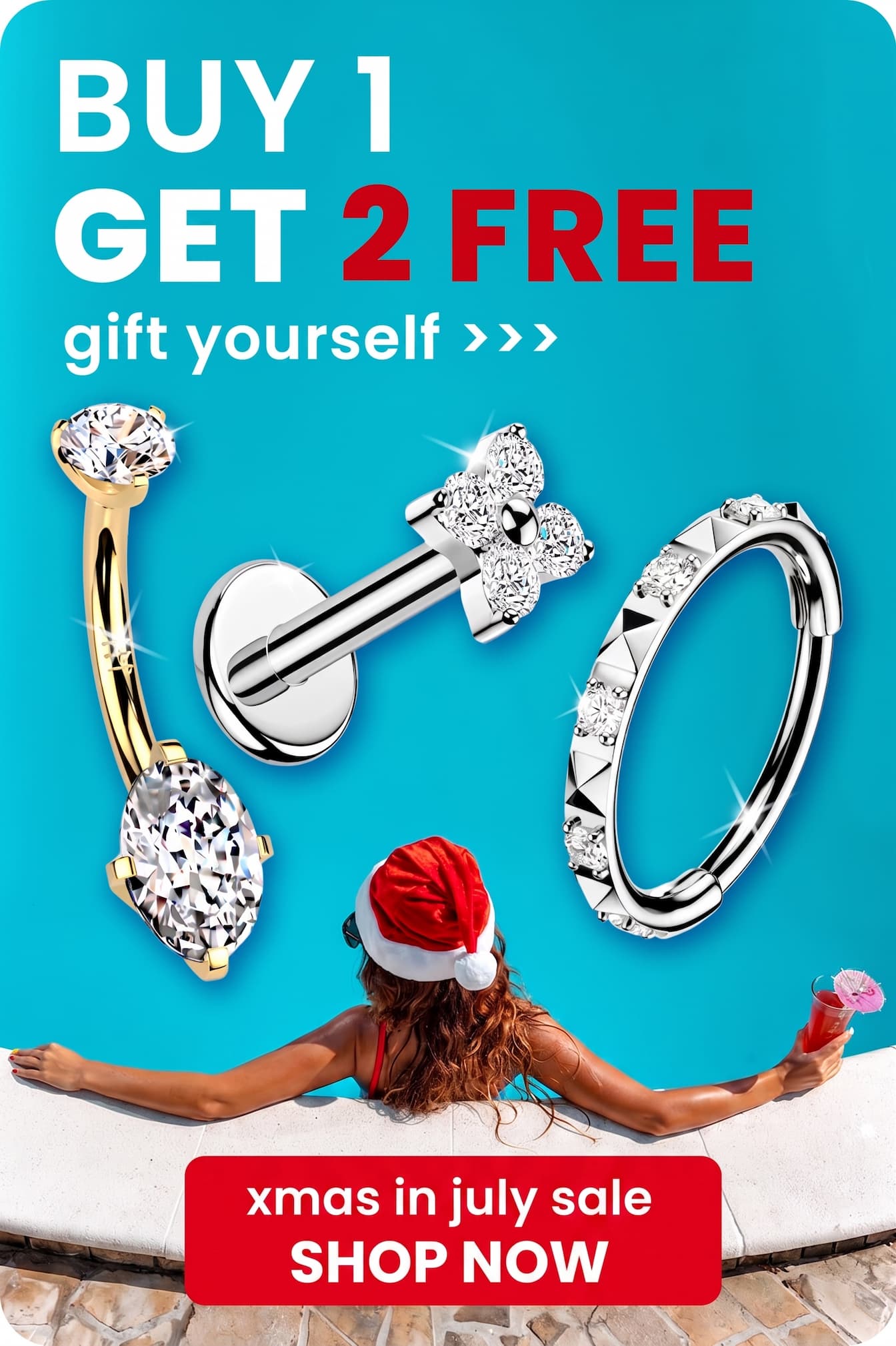 Buy 1 Get 2 Free with code JULY2FREE