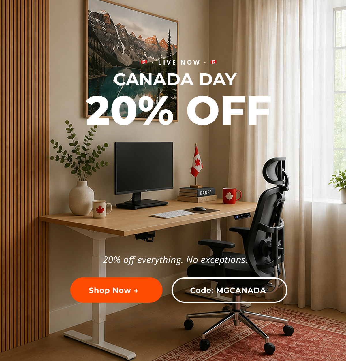 Canada Day 20% off