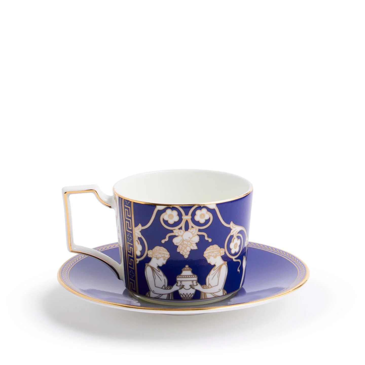 Renaissance Gold Teacup & Saucer Accents
