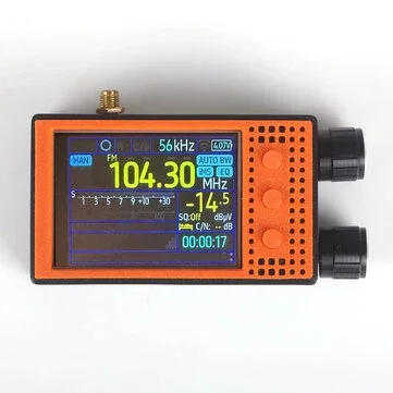 ESP32-WROOM-32U Full-Band Digital Radio 2.8 Inch IPS Screen FM SW MW LW WiFi Bluetooth Type-C 5000mAh SMA Antenna Portable Receiver