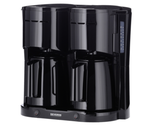 Severin KA 9315 Cafetière noir Nombre de tasse=16 verseuse thermofuge