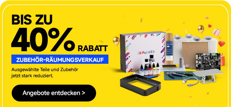 BIS ZU 40 % RABATT ZUBEHÖR-RÄUMUNGSVERKAUF