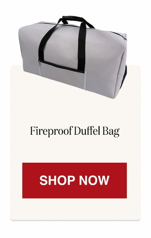 Fireproof Duffel Bag [Click here to Shop Now]
