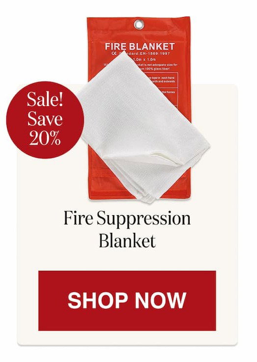 Fire Suppression Blanket [Click here to Shop Now]