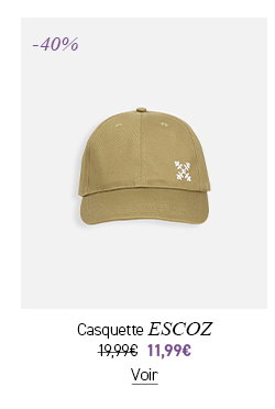 Casquette ESCOZ