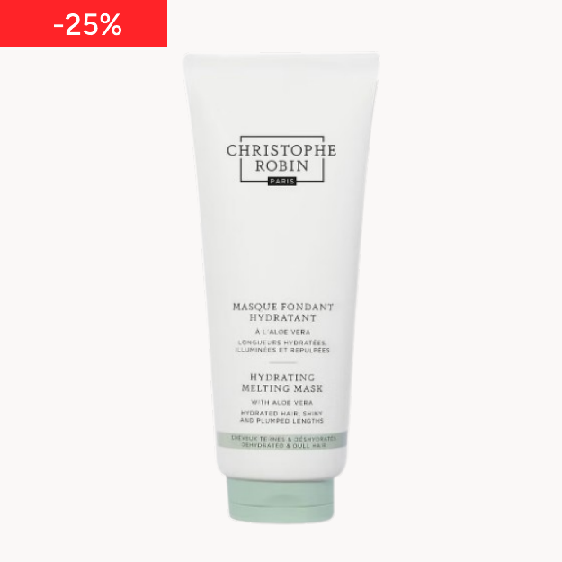 Masque fondant hydratant à l'aloe vera Christophe Robin 200 ml