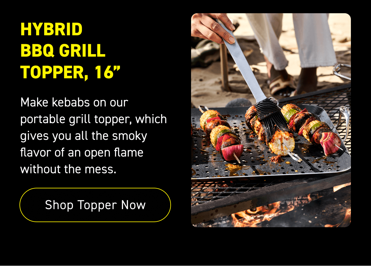 Hybrid BBQ Grill Topper [Shop Now]
