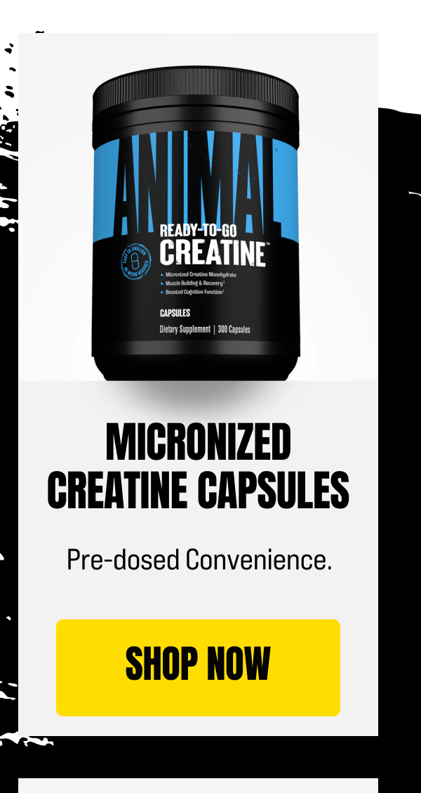 Micronized Creatine Capsules