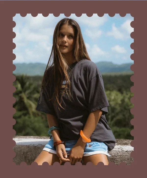 Surf Le Soleil Elastic Waist Shorts