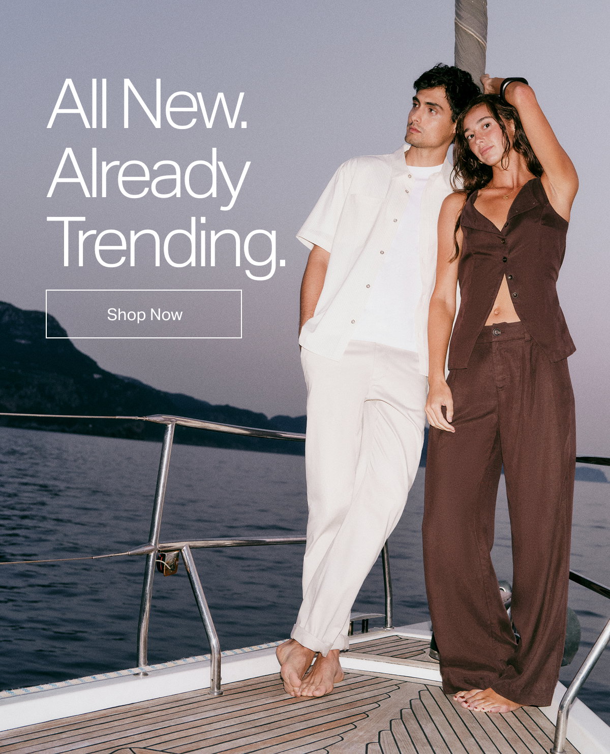 All New. Already Trending.