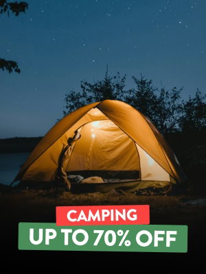 Camping UP TO 70% OFF