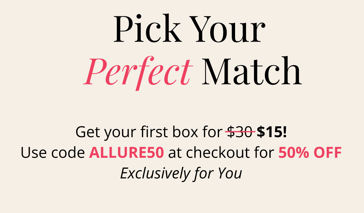 The July Box - Get your first box for $15 - 50% OFF