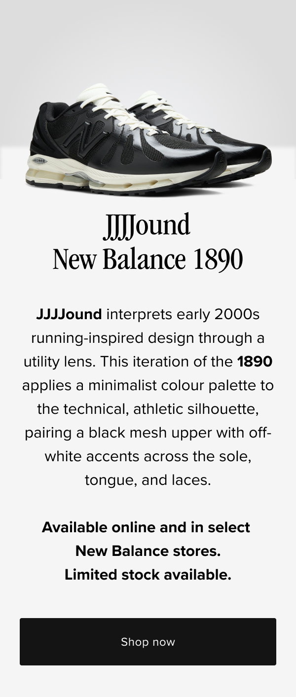 Hero of JJJJOUND NEW BALANCE 1890 BLACK